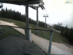 Archiv Foto Webcam Blick von der Mittelstation der Jennerbahn 17:00