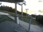 Archiv Foto Webcam Blick von der Mittelstation der Jennerbahn 07:00