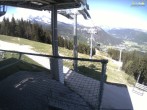 Archiv Foto Webcam Blick von der Mittelstation der Jennerbahn 10:00
