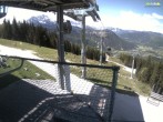 Archiv Foto Webcam Blick von der Mittelstation der Jennerbahn 12:00