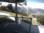 Archiv Foto Webcam Blick von der Mittelstation der Jennerbahn 09:00
