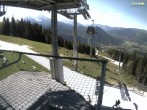 Archiv Foto Webcam Blick von der Mittelstation der Jennerbahn 13:00