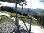 Archiv Foto Webcam Blick von der Mittelstation der Jennerbahn 15:00