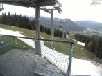 Archiv Foto Webcam Blick von der Mittelstation der Jennerbahn 07:00