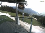 Archiv Foto Webcam Blick von der Mittelstation der Jennerbahn 13:00