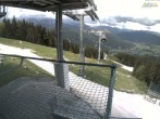 Archiv Foto Webcam Blick von der Mittelstation der Jennerbahn 09:00