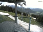 Archiv Foto Webcam Blick von der Mittelstation der Jennerbahn 11:00