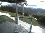 Archiv Foto Webcam Blick von der Mittelstation der Jennerbahn 13:00