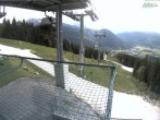 Archiv Foto Webcam Blick von der Mittelstation der Jennerbahn 15:00