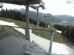 Archiv Foto Webcam Blick von der Mittelstation der Jennerbahn 17:00