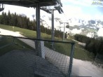 Archiv Foto Webcam Blick von der Mittelstation der Jennerbahn 07:00