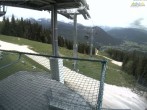 Archiv Foto Webcam Blick von der Mittelstation der Jennerbahn 13:00