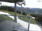 Archiv Foto Webcam Blick von der Mittelstation der Jennerbahn 05:00