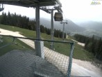 Archiv Foto Webcam Blick von der Mittelstation der Jennerbahn 07:00