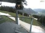 Archiv Foto Webcam Blick von der Mittelstation der Jennerbahn 09:00
