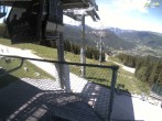 Archiv Foto Webcam Blick von der Mittelstation der Jennerbahn 11:00