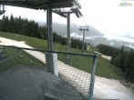 Archiv Foto Webcam Blick von der Mittelstation der Jennerbahn 06:00