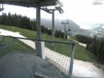 Archiv Foto Webcam Blick von der Mittelstation der Jennerbahn 07:00