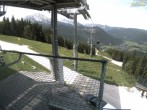 Archiv Foto Webcam Blick von der Mittelstation der Jennerbahn 11:00