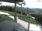 Archiv Foto Webcam Blick von der Mittelstation der Jennerbahn 13:00