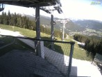 Archiv Foto Webcam Blick von der Mittelstation der Jennerbahn 07:00