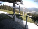 Archiv Foto Webcam Blick von der Mittelstation der Jennerbahn 07:00