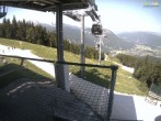 Archiv Foto Webcam Blick von der Mittelstation der Jennerbahn 09:00