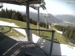 Archiv Foto Webcam Blick von der Mittelstation der Jennerbahn 11:00