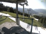 Archiv Foto Webcam Blick von der Mittelstation der Jennerbahn 13:00