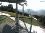 Archiv Foto Webcam Blick von der Mittelstation der Jennerbahn 15:00