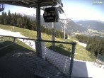 Archiv Foto Webcam Blick von der Mittelstation der Jennerbahn 09:00