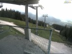 Archiv Foto Webcam Blick von der Mittelstation der Jennerbahn 17:00