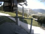 Archiv Foto Webcam Blick von der Mittelstation der Jennerbahn 07:00