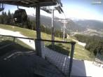 Archiv Foto Webcam Blick von der Mittelstation der Jennerbahn 09:00