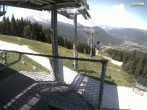 Archiv Foto Webcam Blick von der Mittelstation der Jennerbahn 11:00