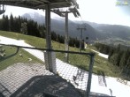 Archiv Foto Webcam Blick von der Mittelstation der Jennerbahn 13:00