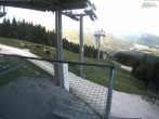 Archiv Foto Webcam Blick von der Mittelstation der Jennerbahn 05:00