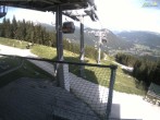 Archiv Foto Webcam Blick von der Mittelstation der Jennerbahn 07:00