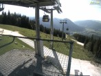 Archiv Foto Webcam Blick von der Mittelstation der Jennerbahn 15:00