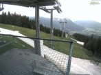 Archiv Foto Webcam Blick von der Mittelstation der Jennerbahn 05:00