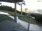 Archiv Foto Webcam Blick von der Mittelstation der Jennerbahn 05:00