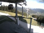 Archiv Foto Webcam Blick von der Mittelstation der Jennerbahn 07:00