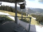 Archiv Foto Webcam Blick von der Mittelstation der Jennerbahn 09:00