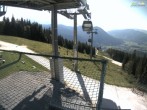 Archiv Foto Webcam Blick von der Mittelstation der Jennerbahn 15:00
