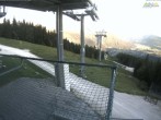 Archiv Foto Webcam Blick von der Mittelstation der Jennerbahn 05:00
