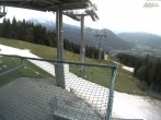 Archiv Foto Webcam Blick von der Mittelstation der Jennerbahn 17:00