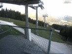Archiv Foto Webcam Blick von der Mittelstation der Jennerbahn 06:00