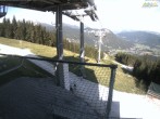 Archiv Foto Webcam Blick von der Mittelstation der Jennerbahn 07:00