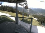 Archiv Foto Webcam Blick von der Mittelstation der Jennerbahn 09:00