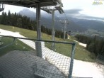 Archiv Foto Webcam Blick von der Mittelstation der Jennerbahn 13:00